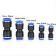 thumbnail image 4 of 80 conectores rápidos a presión para tuberías de polietileno (PU/PA/PE/PVC), compatibles con tubos de 1/2, 3/8, 5/16, 1/4 y 5/32 pulgadas., 4 of 5