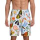 thumbnail image 1 of Fotbe Insects and Flowers Pantalones Cortos de Pijama para Hombre, Ropa de Dormir, Pantalones de Pijama Cortos para Hombre-4X-Large, 1 of 6