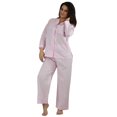 thumbnail image 3 of Up2date Fashion's Women's 100% Cotton Pajamas in Solid Colors, 3 of 3