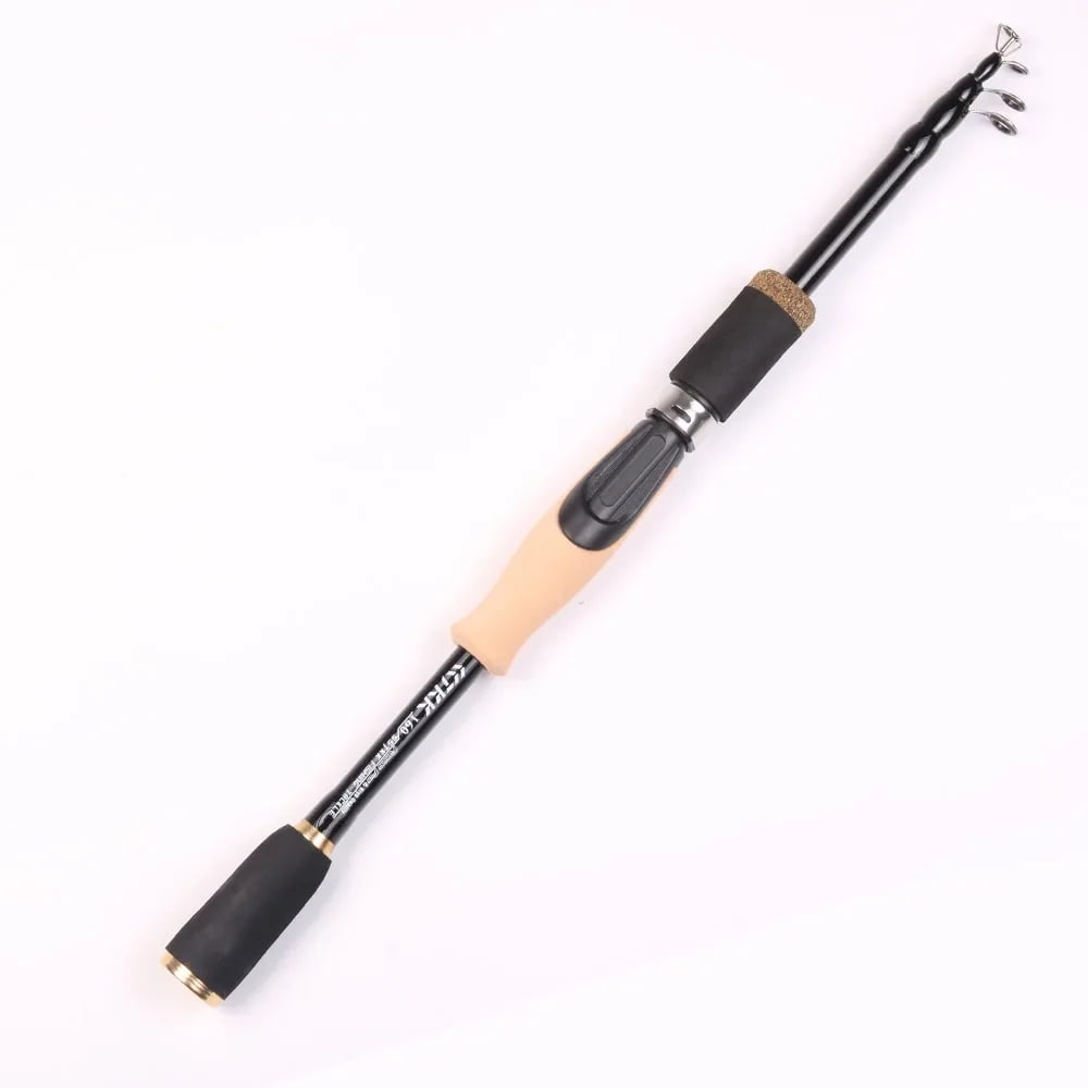 Telescopic Fishing Lure Rod 1.6M 1.8M 2.1M 2.4M Carbon Fiber Handle Spinning Durable Carp Travel Portable Pole Tackle