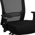 thumbnail image 4 of EMMA + OLIVER Indoor Height Adjustable Mesh High Back Office Desk Chair, Black, 4 of 9