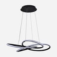 thumbnail image 3 of Lámpara SPACE Luxica Lighting Tipo Candil Colgante Led Negra 6141 B, 3 of 10
