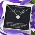 thumbnail image 4 of Personalized Gift for Aunt on Mothers day, Aunt Necklace on Mothers day, Aunt jewelry from Niecee , Mother's day gift with message card, 4 of 4