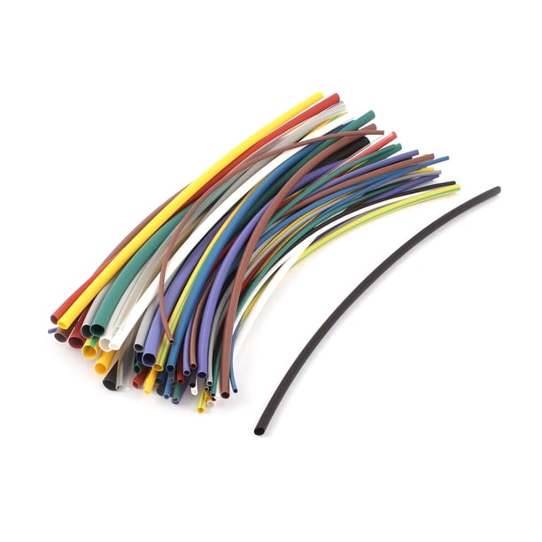 Tubos Termorretráctiles De ChiliTec - 100 Piezas, 6 Tamaños, Para Reparar Cables Fácilmente
