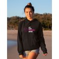 thumbnail image 3 of Tstars Women's Volleyball Hoodie: Sporty & Cozy, Perfect for Volleyball Lovers, Players, & Fans - Eat Sleep Volleyball Repeat - Graphic Hoodie for Women - Volleyball Gift Idea, 3 of 7