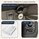thumbnail image 3 of Scienceny Ventilador de salpicadero de doble cabezal para coche, plegable, ajustable, Universal, para verano, ventiladores de refrigeración para Kits de molduras para tableros de automóviles 12V, 3 of 6