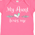 thumbnail image 4 of Inktastic My Aunt Loves Me Heart Boys or Girls Baby Bodysuit, 4 of 5