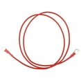 thumbnail image 1 of Cable de inversor de batería de 120 cm 12 AWG 3/8" 5/16" Cable de batería de cobre estañado rojo OT Tipo 1 Pc, 1 of 1