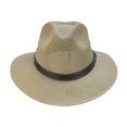 thumbnail image 3 of Sombrero Unisex Moka Cuadrille Liso Papel Arroz Indiana L Nueva Imagen, 3 of 5