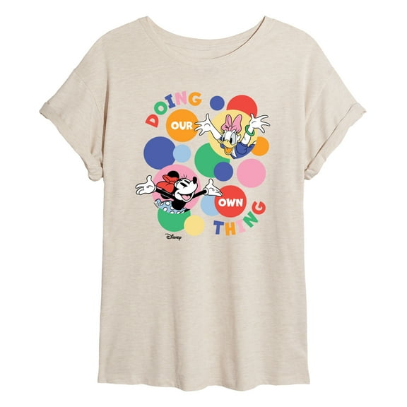 Disney - Doing Our Own Thing - Women's Oversized T-Shirt