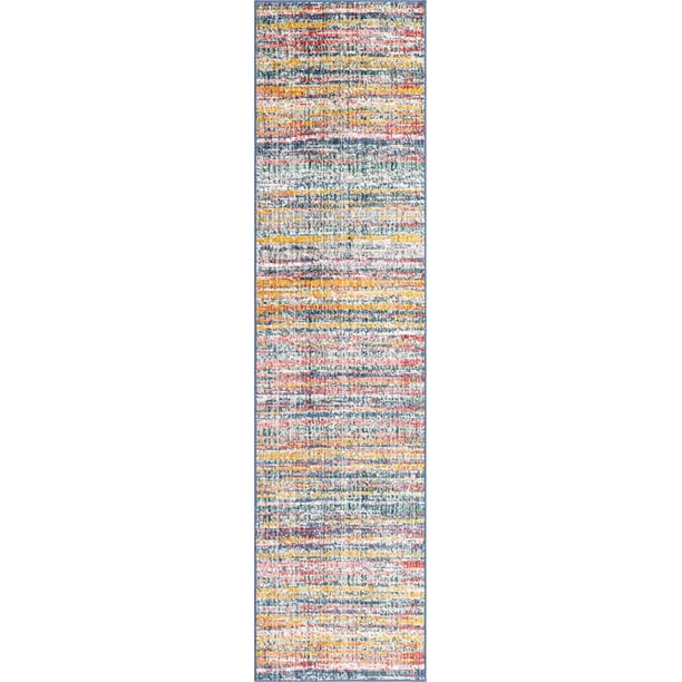 Gemstone Rug Rugs.com Gemstone Collection Rug – 2' x 8' Runner Multi Medium Rug ...