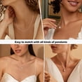 thumbnail image 3 of Turandoss S925 Sterling Silver Chain Necklace for Women 1.2 mm Cable Sterling Silver Chain Dainty Italian Quality Sturdy Hypoallergenic Necklace 22 inch Jewelry Gifts for Men Women Girl, 3 of 8