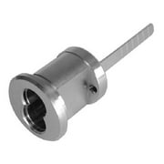 7 Pin Small Format Best Interchangeable Core Rim Cylinder Housing, Satin Chrome