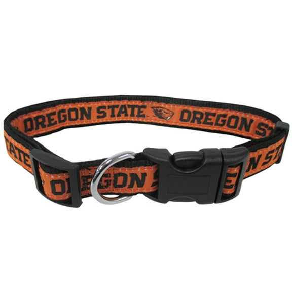 Pets First College Oregon State Beavers Pet Collar, 3 Sizes Available, Sports Fan Dog Collar - Medium