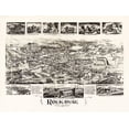 thumbnail image 2 of Bailey 24x19 Black Ornate Wood Framed with Double Matting Museum Art Print Titled - Rockaway New Jersey - Bailey 1902, 2 of 4