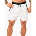 thumbnail image 2 of SUNSIOM Men Sports Casual Shorts Patchwork Drawstring Elastic Waist Mesh Quick Dry Short Pants Fitness Training Running Muscle Shorts, 2 of 5