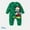 Bright Green, variant on Disney Mickey and Friends Baby Jumpsuit Zip Up Design Christmas Character Prints Sizes 0-24 Months
