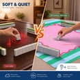 thumbnail image 5 of American Mahjong Mat with Rules Card Sliders, 31.5 Inch Striped Board Game Cover, Ships Rolled in Carrying Bag for Dominoes and Poker, 5 of 8