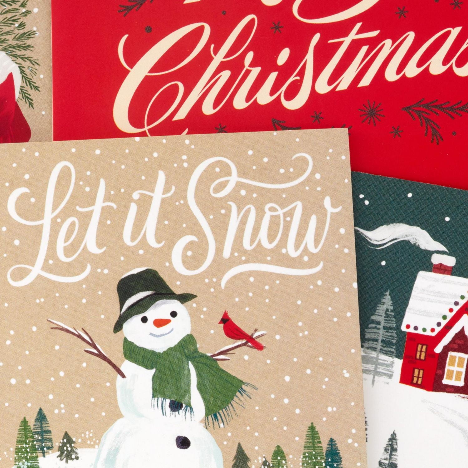 Boîte de cartes de Noël – Connections from Hallmark (Les joies de l'hiver), 20 cartes