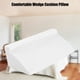 thumbnail image 3 of COJÍN DE CUña de Espuma, Diseño Ergonímico Humano Cama de Tela de Algodón Suave Almohada de Almohada de Cuña Después de la Cirugía, 3 of 7