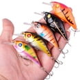 thumbnail image 2 of 5PCS Crankbaits Lures Kit Fishing Lures Kit Set With Treble Hooks For Bass Fishing Saltwater Freshwater, 2 of 9