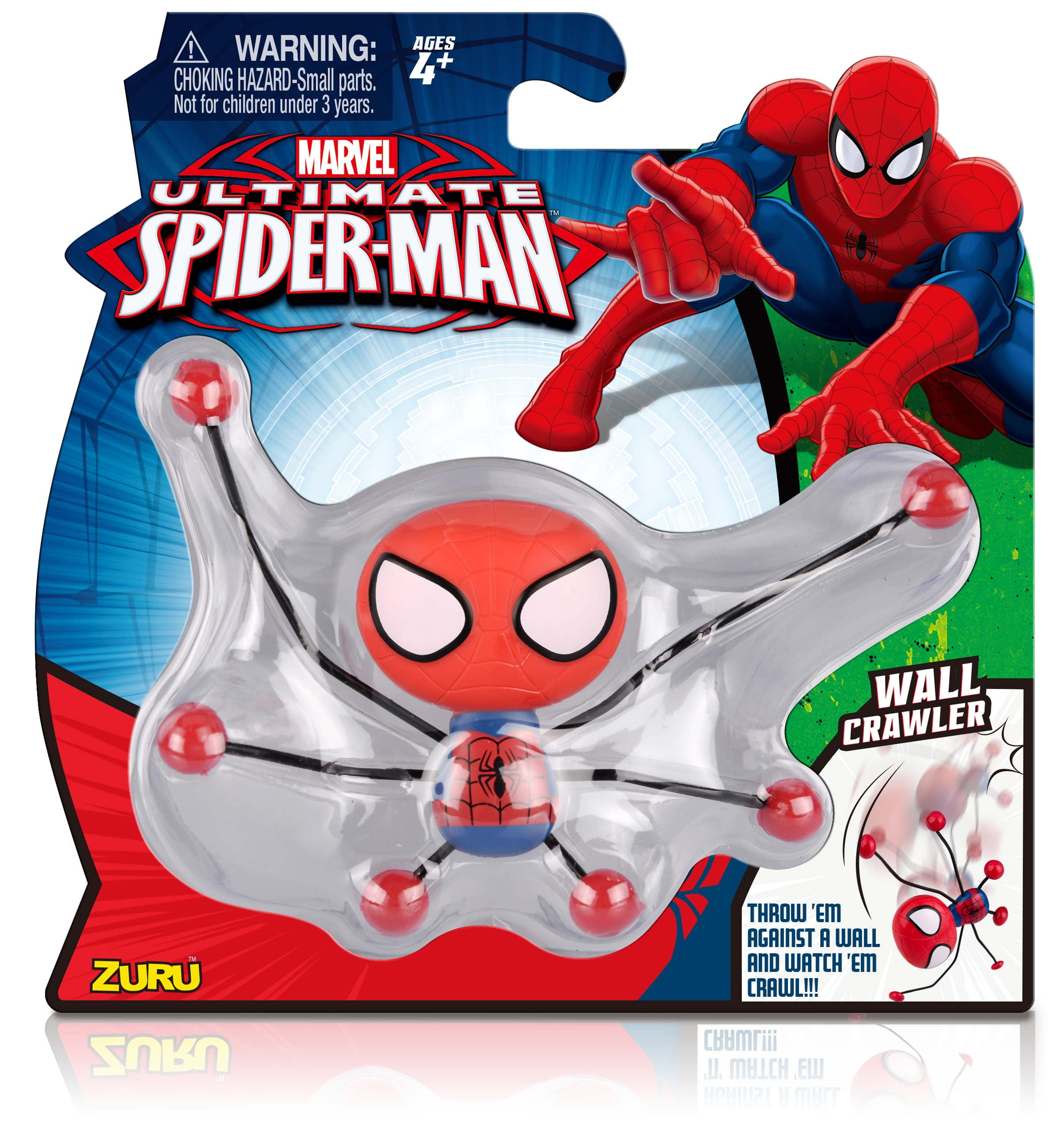 spiderman wall crawler toy