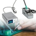 thumbnail image 3 of Kit d'Outils pour Station de Soudure Intelligente, Chauffage Rapide 96W T210 Poignée, pour Réparation, avec Affichage Couleur 2.4 Po, Compensation de Puissance Intelligente et Design Antistatique, pour Usage Industriel, 3 of 7