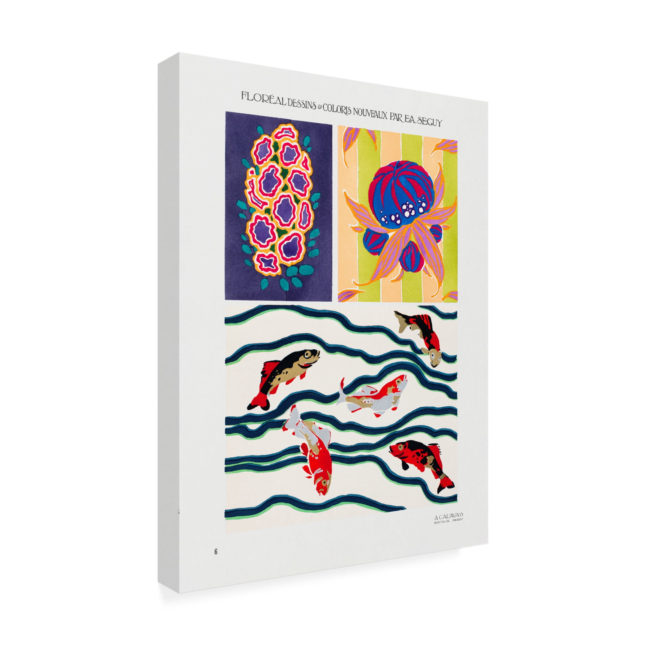 Trademark Fine Art Pictufy   Pattern 06 Canvas Wall Art