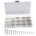 thumbnail image 4 of Raindrops  Small Screws Nails and Assortment Kit Multi Furniture Silver, 4 of 8