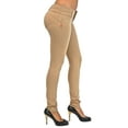 thumbnail image 4 of Fashion2Love Premium Stretch CottonButt liftLevanta ColaSkinny Leg Fashion Pants, 4 of 8