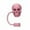 A, variant on Halloween Skull Silicone Straw Topper for Cup, Food Grade Silicone Straw Sleeve Cover, Dustproof Straw Cap for Ice Tumblers, Spill-Proof Straw Topper for Travel Coffee Mugs Home Use, H