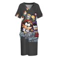 thumbnail image 4 of Vestido holgado con bolsillos de South Park, ropa de mujer, vestido de fiesta de lujo para mujer, ropa de noche para graduación, vestidos de fiesta, 4 of 7