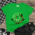 thumbnail image 3 of Strange and Cozy St. Patrick's Donut Doubt Luck Women's Cotton Tee S - 3XL, 3 of 4