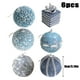 thumbnail image 2 of Set de bolas para árbol de Navidad, adornos decorativos navideños, decoraciones colgantes festivas con acabado reflectante para las celebraciones invernales, 2 of 5