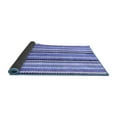 thumbnail image 2 of Ahgly Company Indoor Square Southwestern Blue Country Area Rugs, 7' Square, 2 of 4