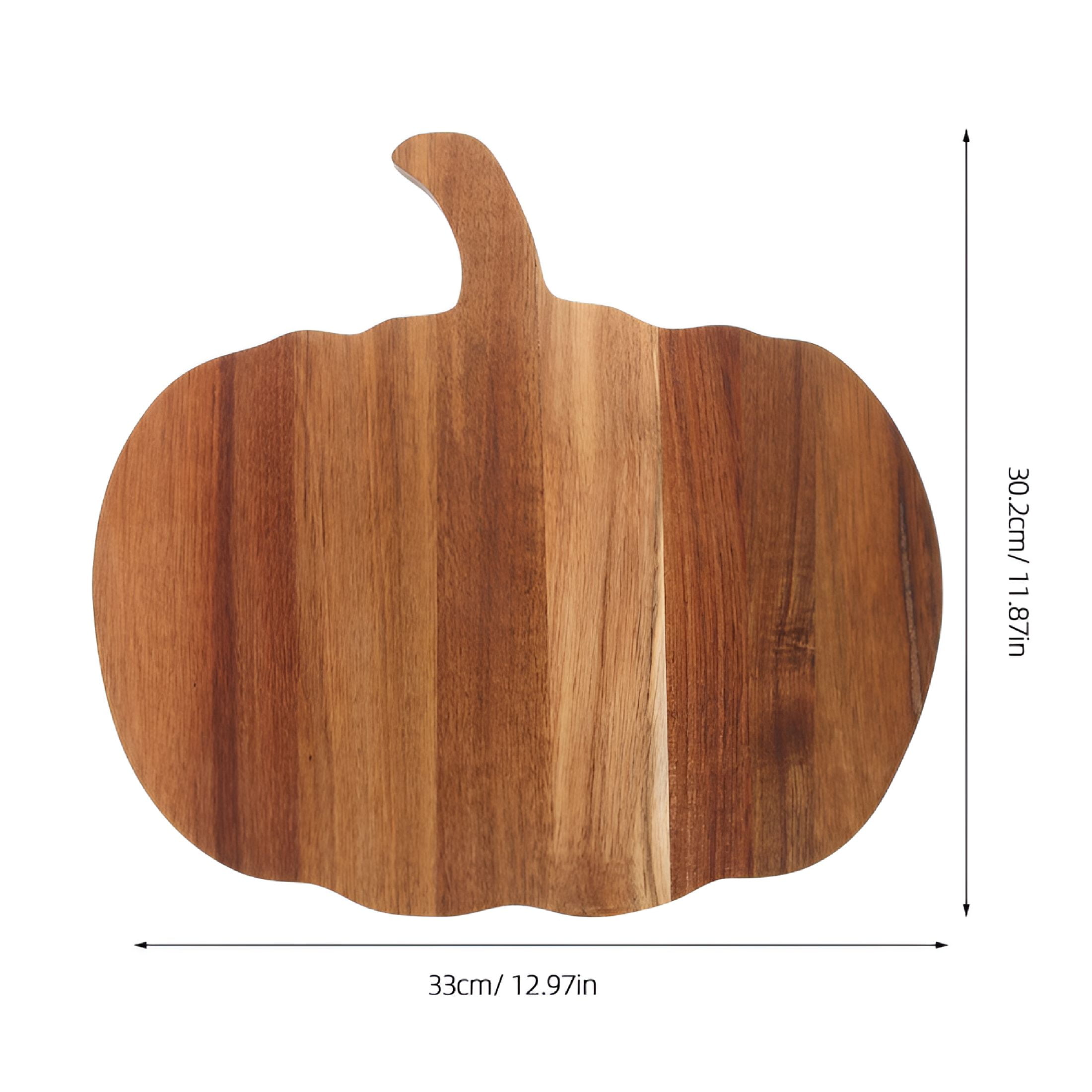 ACDANC 2026 New Pumpkin Cutting Board Wooden Breadboard Vegetable Chopping Serving Boards Home Kitchen Meal Prep