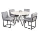 thumbnail image 2 of Comedor Soria 4 Sillas Redondo Tubular y Cubierta de Formica, 2 of 3