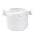 thumbnail image 1 of AMERTEER Microwave Rice Cooker Multifunction Insulated Lunch Box Lunch Container Microwave Cooker Cookware, 1 of 6