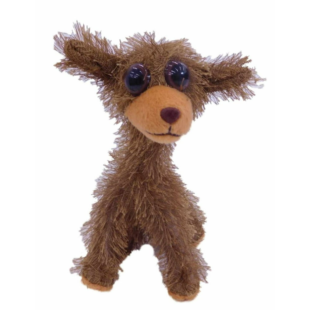 old brown dog stuffed animal