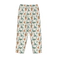 thumbnail image 5 of Xecao Summer Dinosaur Women's Straight Lounge Pajama Pants: The Epitome of Relaxed Sleepwear, 5 of 9