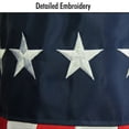 thumbnail image 5 of In the Breeze 4112 — Stars and Stripes Windsock — 40 in. H x 6 in. W — Colorful Patriotic Windsock for Yards and Gardens, 5 of 5