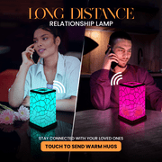 Classic Friendship Lamp® - Wi-Fi Touch Lamp for Long-Distance Friends, Family & Couples, 200+ Colors, App Setup -Single lamp