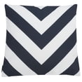 thumbnail image 2 of SAFAVIEH Kadyn Chevron Pillow, 18" x 18", Black, 2 of 5