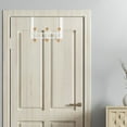 thumbnail image 4 of Ruiboury Silent Door Closing Metal Hooks For Easy Storage Ready To Pend And Wall Mounted white Ten beads, 4 of 6
