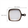 thumbnail image 4 of Ceramic Oven Dish Griddle Dishes Baking Dish Bakeware Baking Tray Microwave Oven Plate Oven Western Food Plate,Yellow, 4 of 8