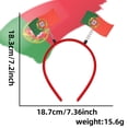 thumbnail image 2 of 1PC Football Fan Party Decoration Headband with Mini Flag, Party Accessory for Sports Events, Cheerleading, Tailgating, Great Gift for Fans, 2 of 2