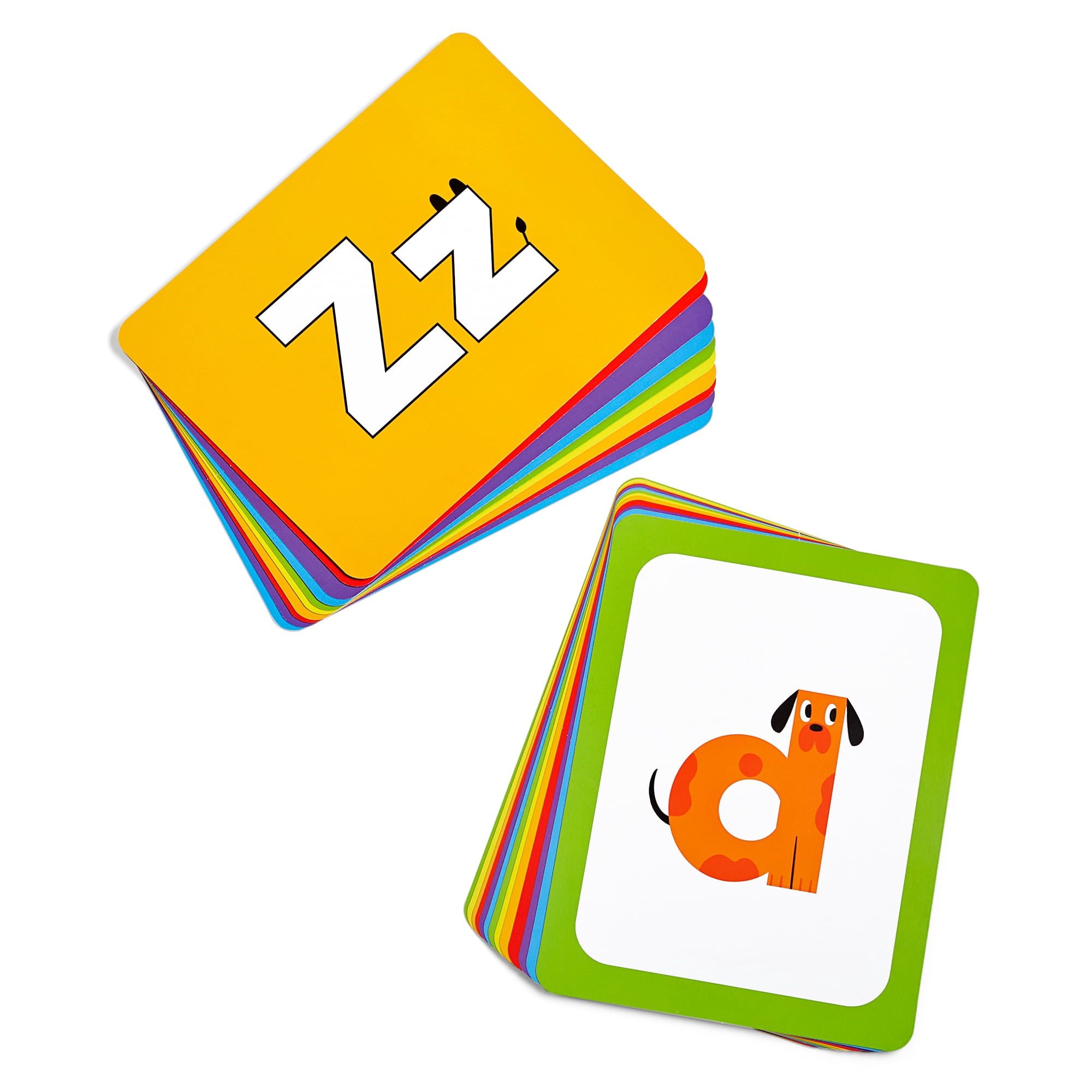 hand2mind Alphabet Picture Mnemonic Flash Cards Montessori ABC Learning, 26 Count
