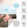 thumbnail image 6 of IAUYY Set of 2 Inch Bath Mat Thick Soft Plush Shower Mat TPR Backing Material Non Slip Bath Mats for Bathroom for Tub Shower Hotel Floral Repeating Leopard Print, 6 of 9