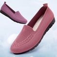 thumbnail image 3 of Women’s Orthopedic Knit Comfort Loafers - Slip-Resistant Walking Shoes - Breathable Mesh Arch Support Flats - Lightweight Non-Slip Low-Top Shoes for 2026, 3 of 7
