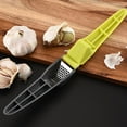 thumbnail image 4 of CNKOO Kitchen Garlic Press Stainless Steel Manual Garlic Crusher Masher Plastic Squeezer Home Kitchen Mincer, 4 of 9